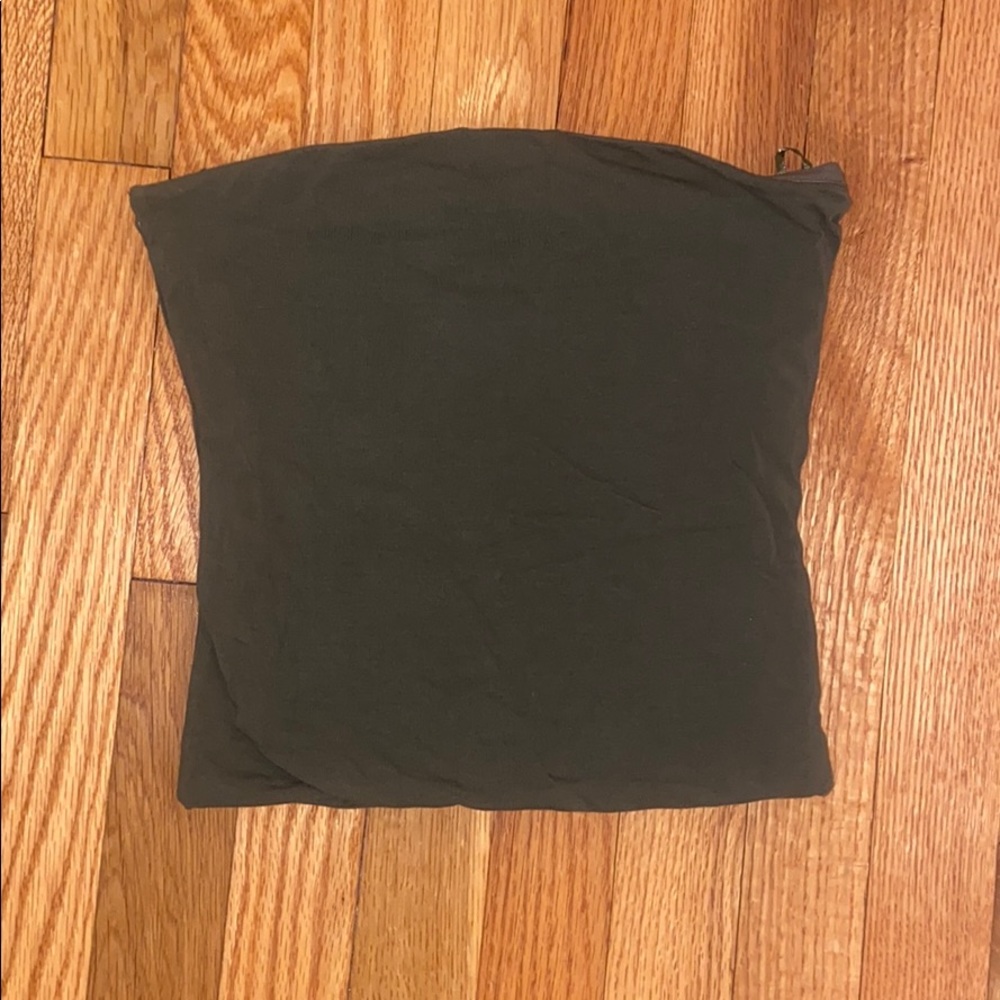 Cotton On Olive Green Cropped Tube Top